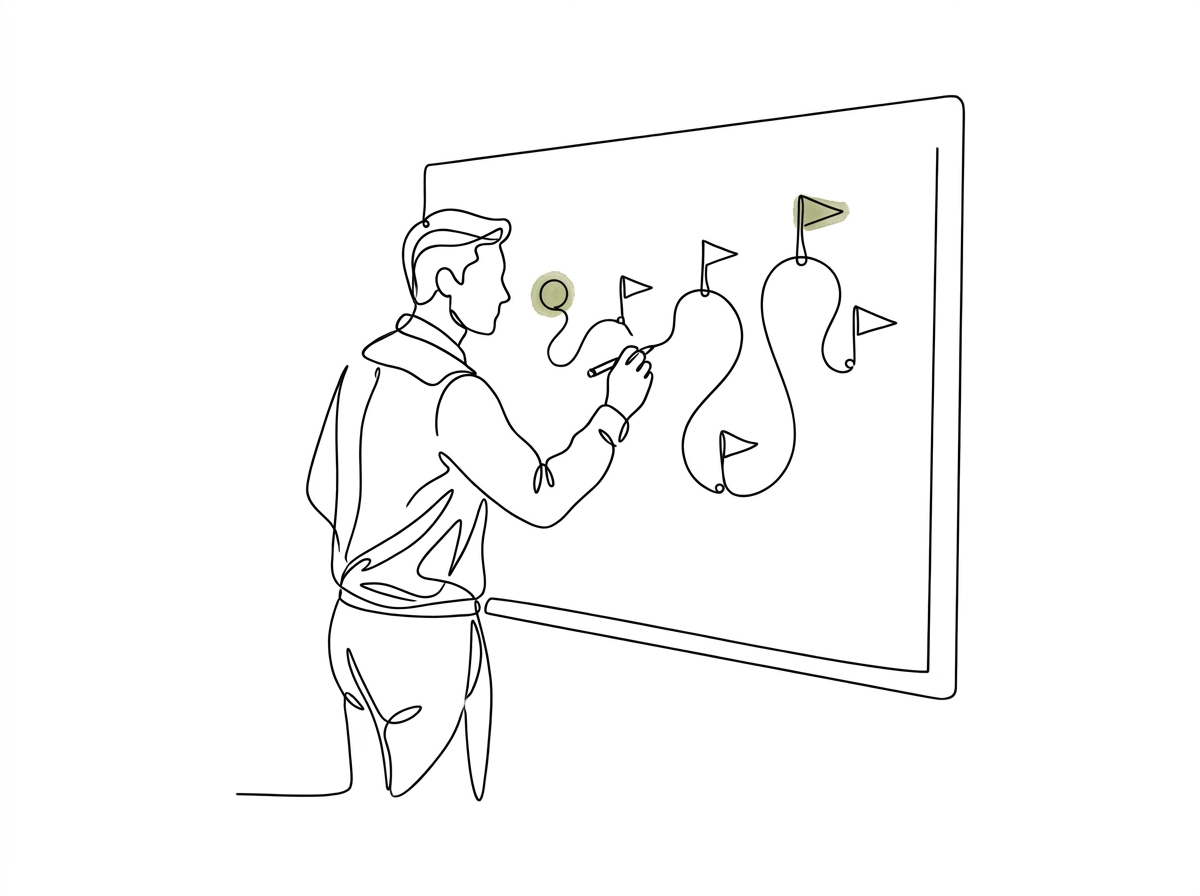 Whiteboard roadmap